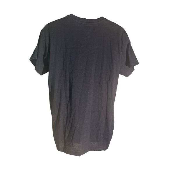 THE SMURFS "CHILLIN' Short Sleeve Black T-Shirt Large - Picture 3 of 5